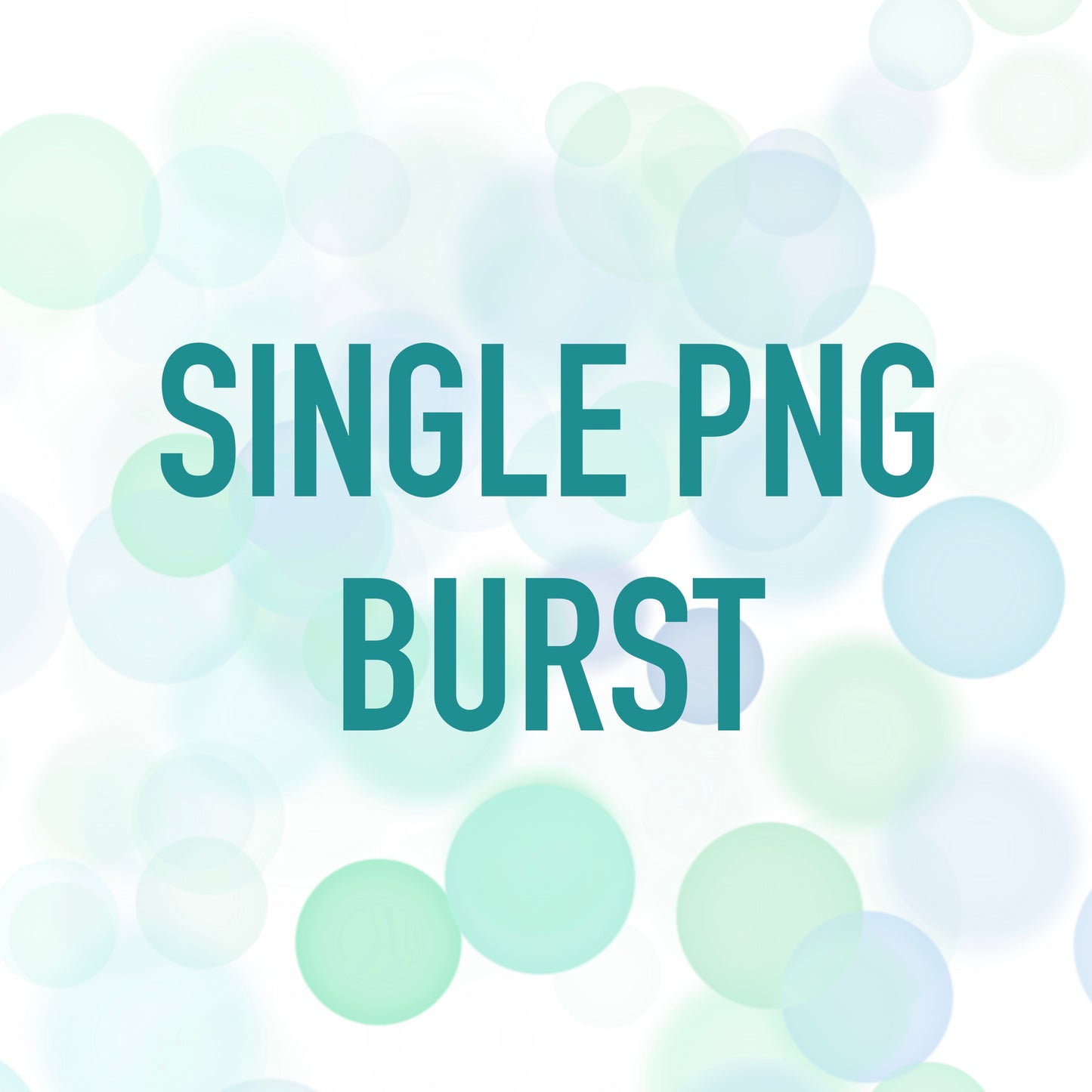 Single Seamless Burst Wrap