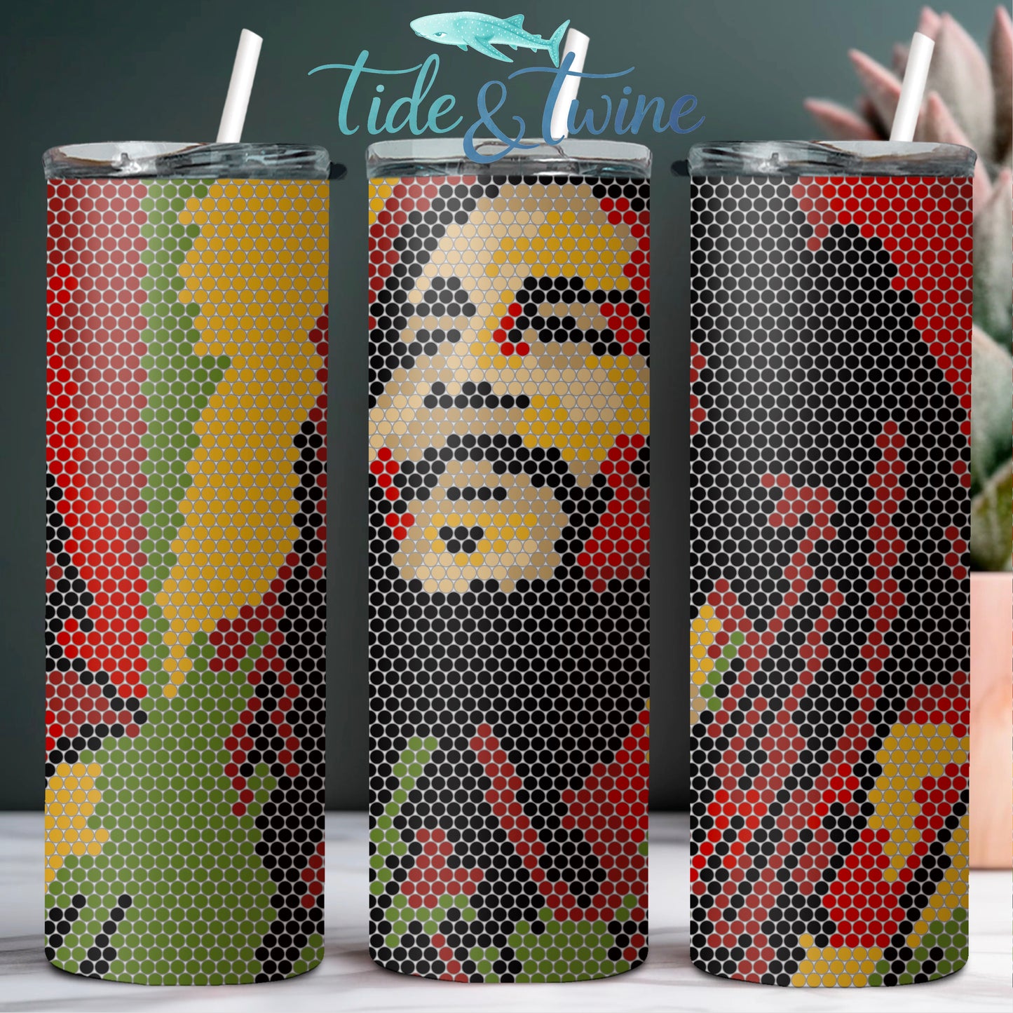 Bob Marley SS16 20oz Rhinestone Pattern