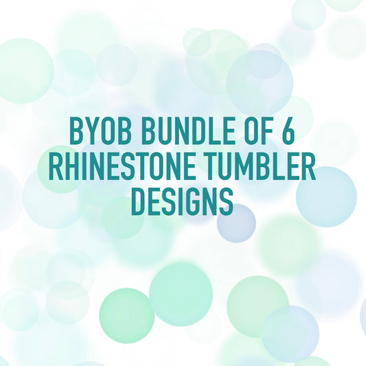 Build Your Own Bundle of 6 Rhinestone Patterns