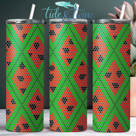 Diamond Watermelon SS16 20oz Rhinestone Pattern