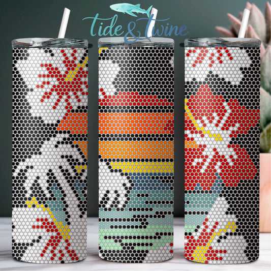 Beach Life SS16 20oz Rhinestone Pattern