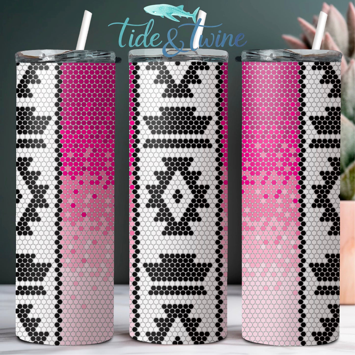 Full Vacation Bundles SS16 20oz Rhinestone Pattern
