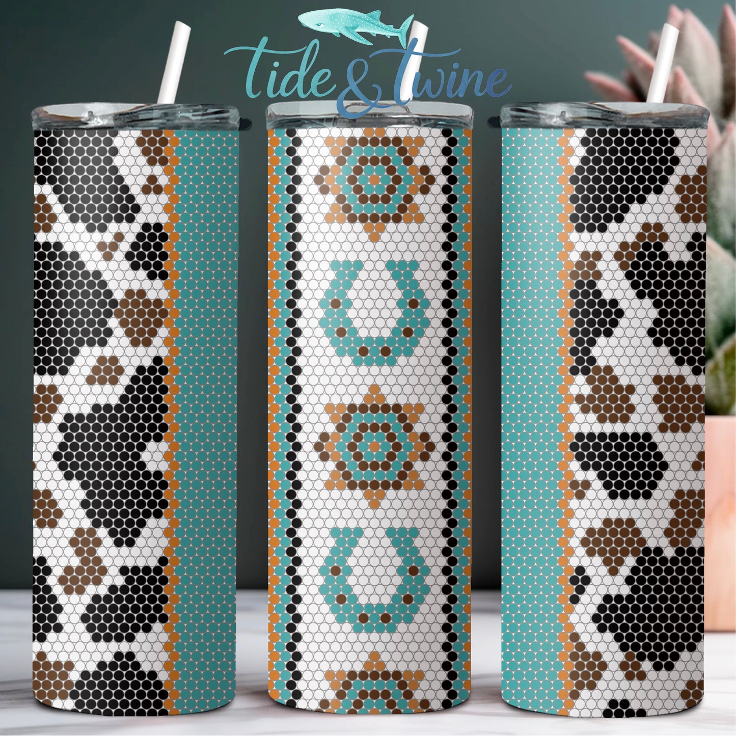 Full Vacation Bundles SS16 20oz Rhinestone Pattern