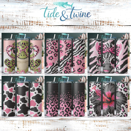 Wild Soul Bundle Sublimated Tumblers, Stones and Full Kits