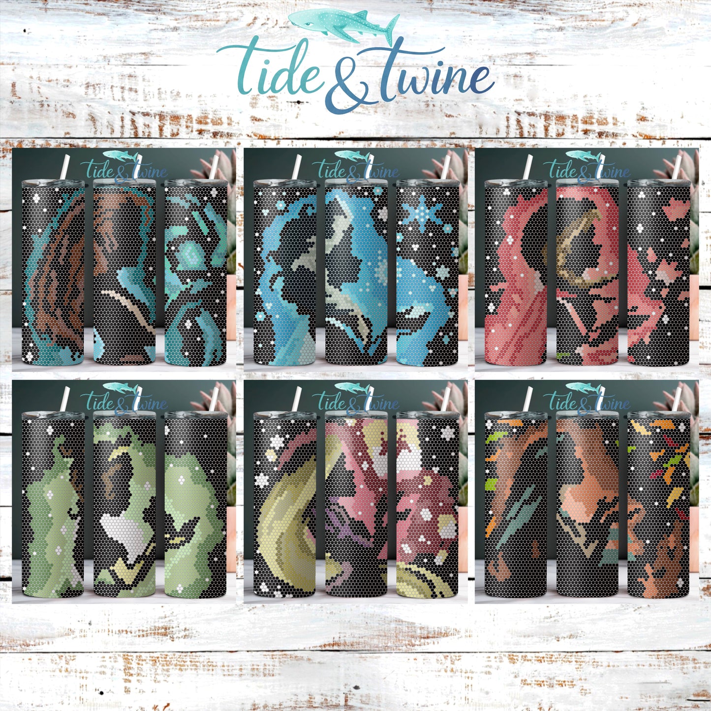 Enchanted Princess 2 Bundle Sublimated Tumblers, Stones and Full Kits