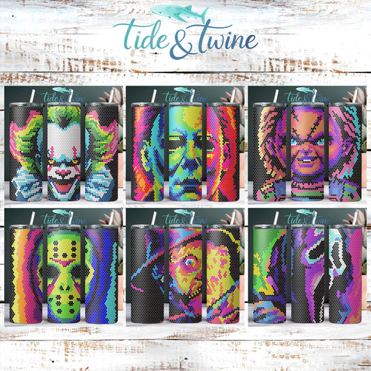 Pop Art Horror Bundle SS16 20oz Rhinestone Pattern