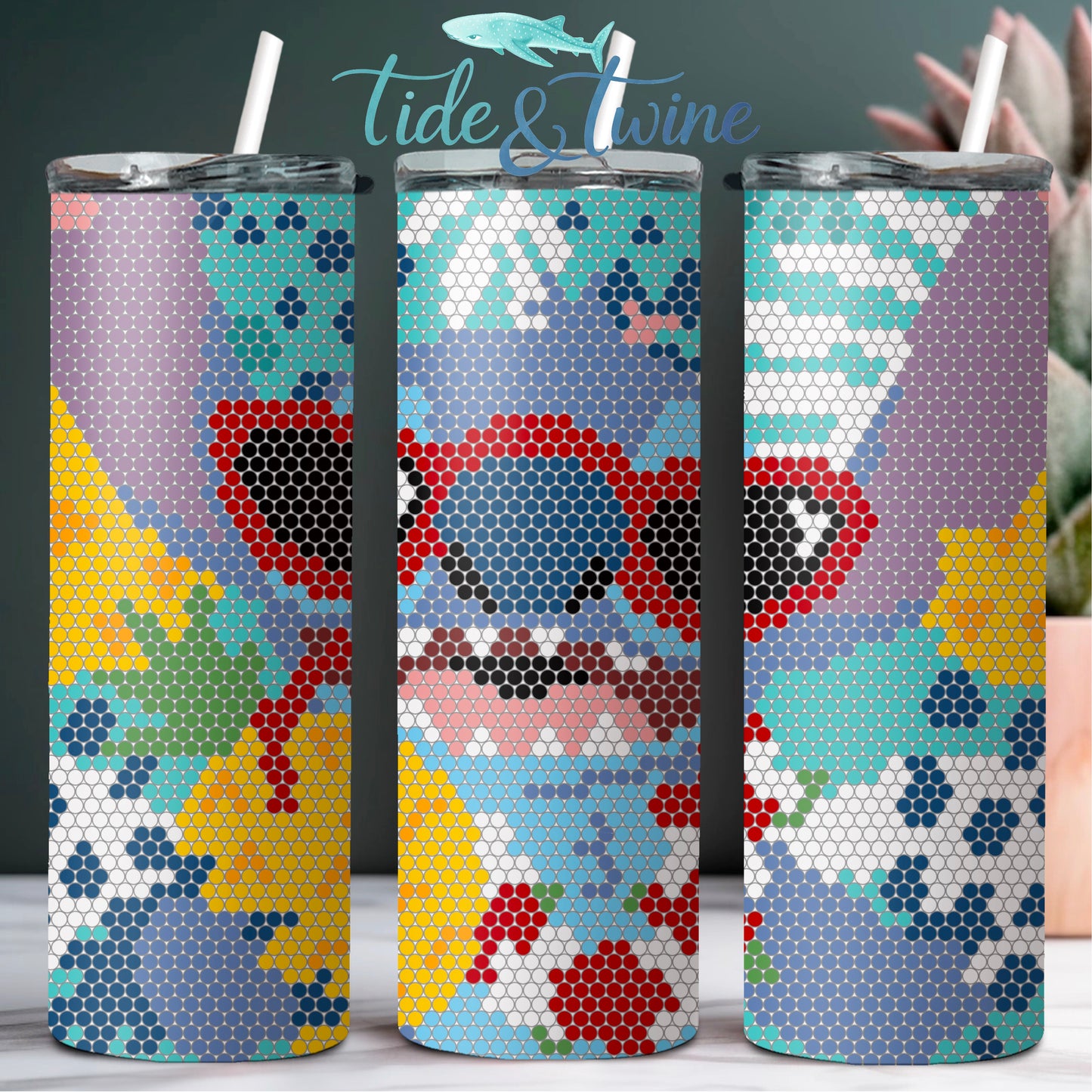 Stitched Bundle Sublimated Tumblers, Stones and Full Kits