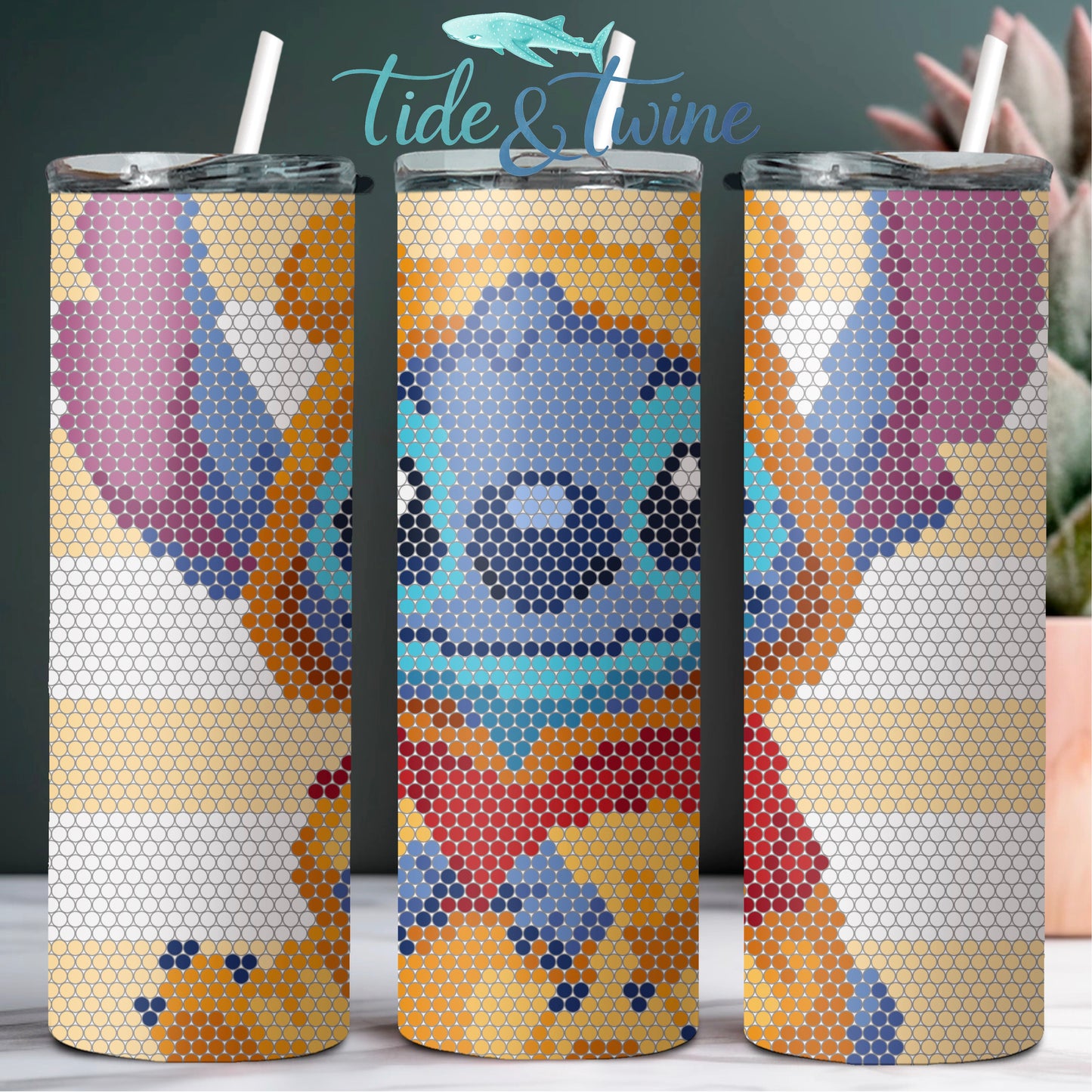 Stitched Bundle Sublimated Tumblers, Stones and Full Kits