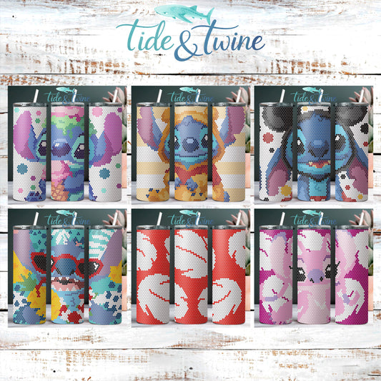 Stitched Bundle Sublimated Tumblers, Stones and Full Kits