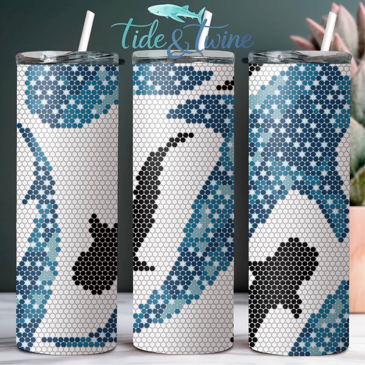 Full Vacation Bundles SS16 20oz Rhinestone Pattern